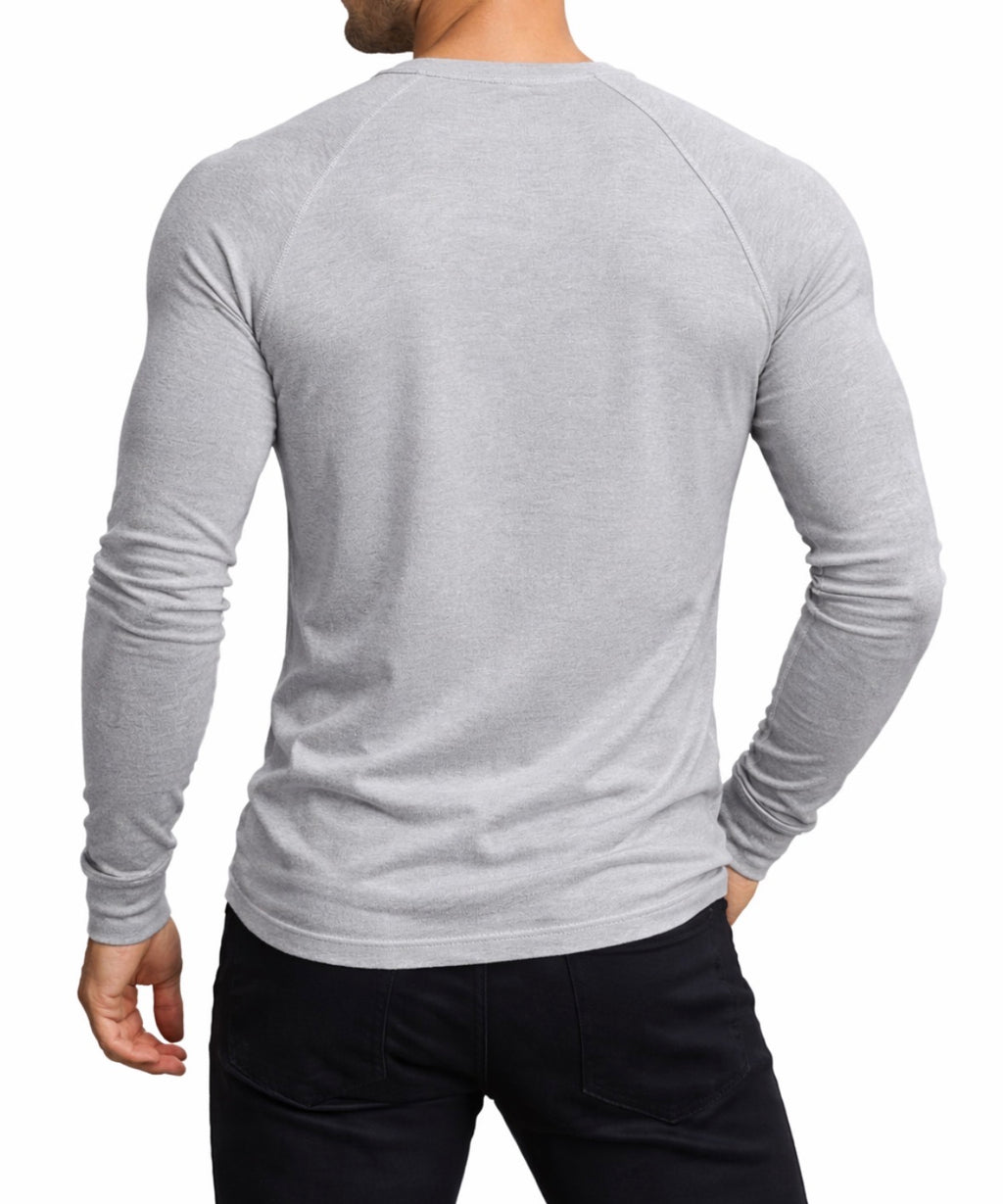 Men's Long Sleeve Button Down T-Shirts