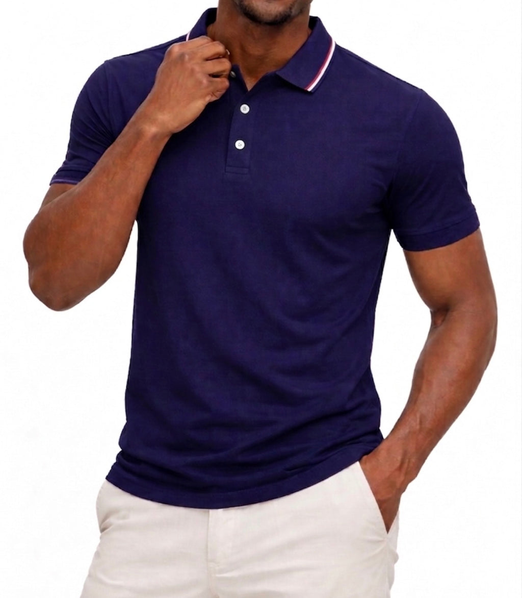 Men's Casual Polo Shirt in Polyester