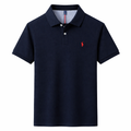 Casual Men's Polo with Embroidery