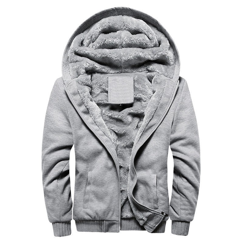 Men's Hoodie with Hood and Zipper