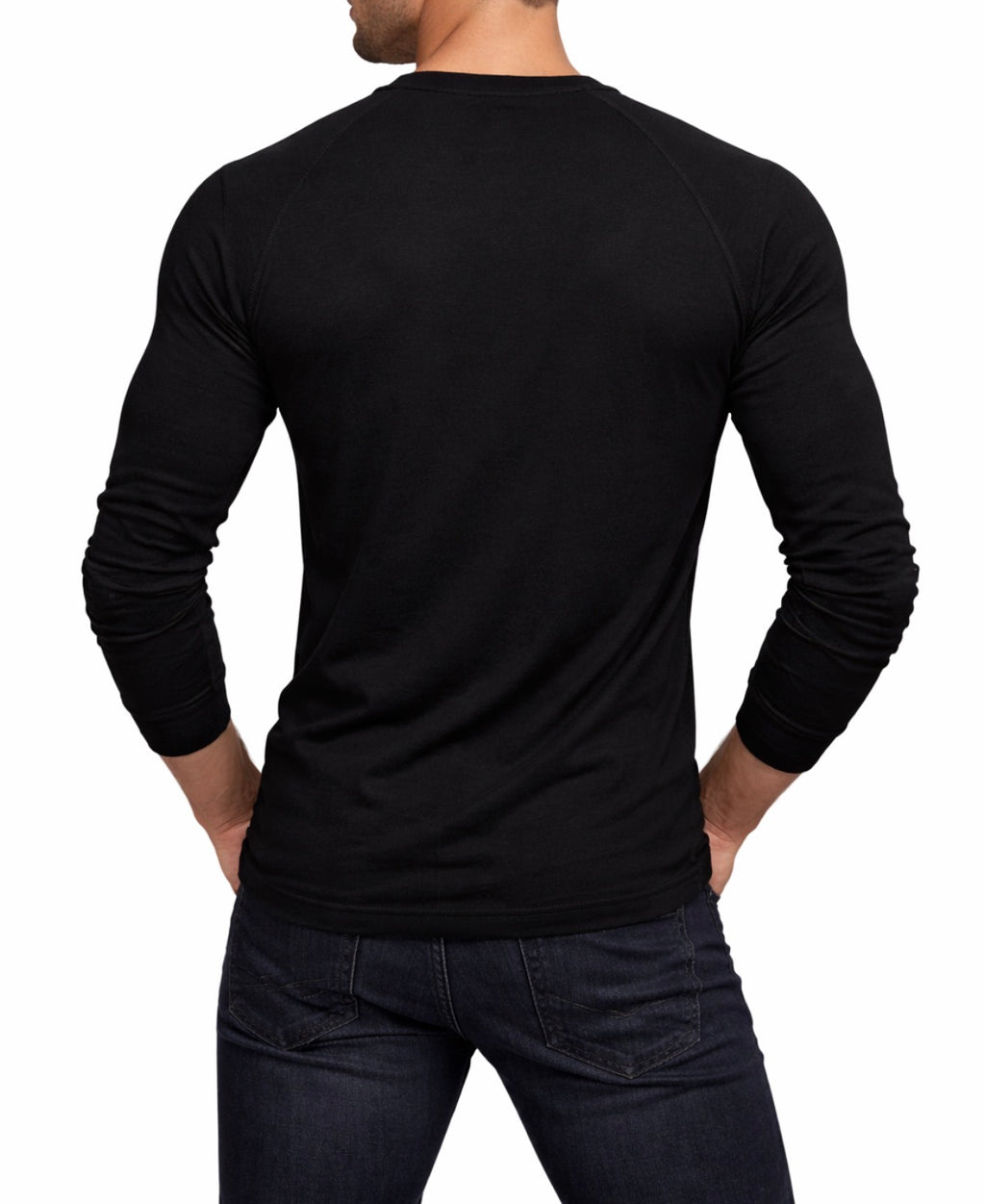 Men's Long Sleeve Button Down T-Shirts
