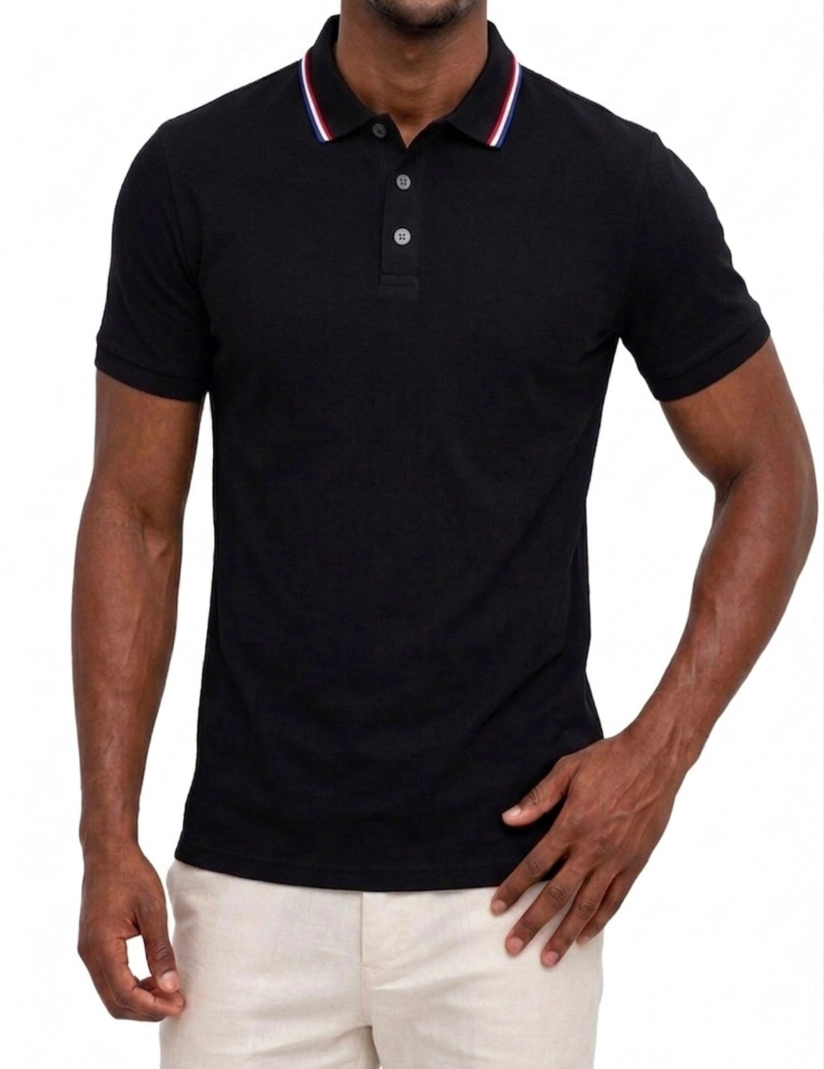 Men's Casual Polo Shirt in Polyester