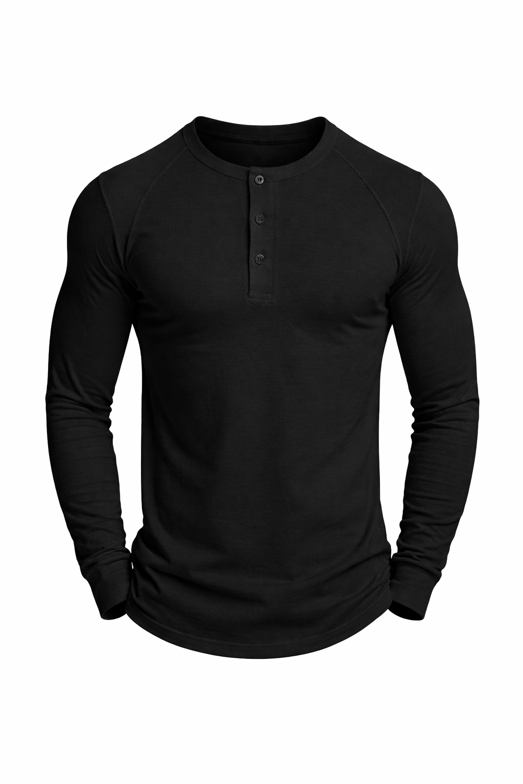 Men's Long Sleeve Button Down T-Shirts