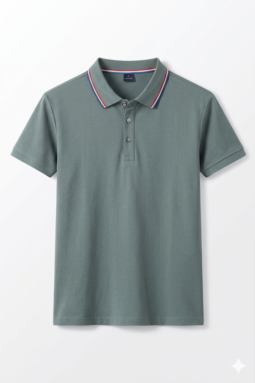 Men's Casual Polo Shirt in Polyester