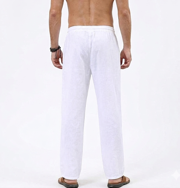 Men's Cotton Linen Pants Casual
