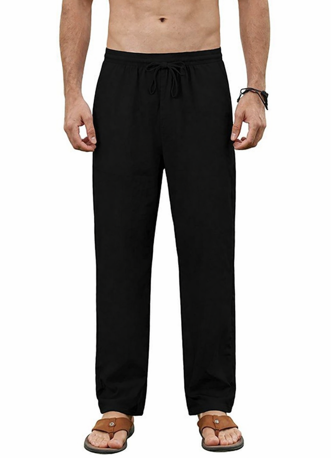 Men's Cotton Linen Pants Casual