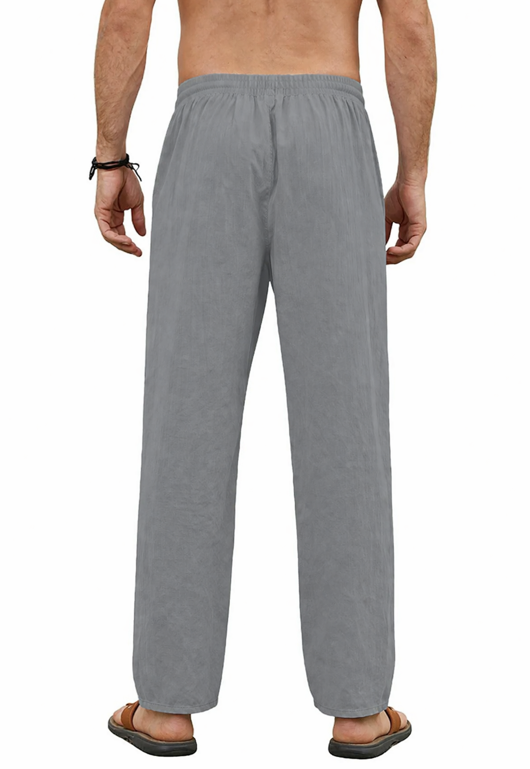 Men's Cotton Linen Pants Casual