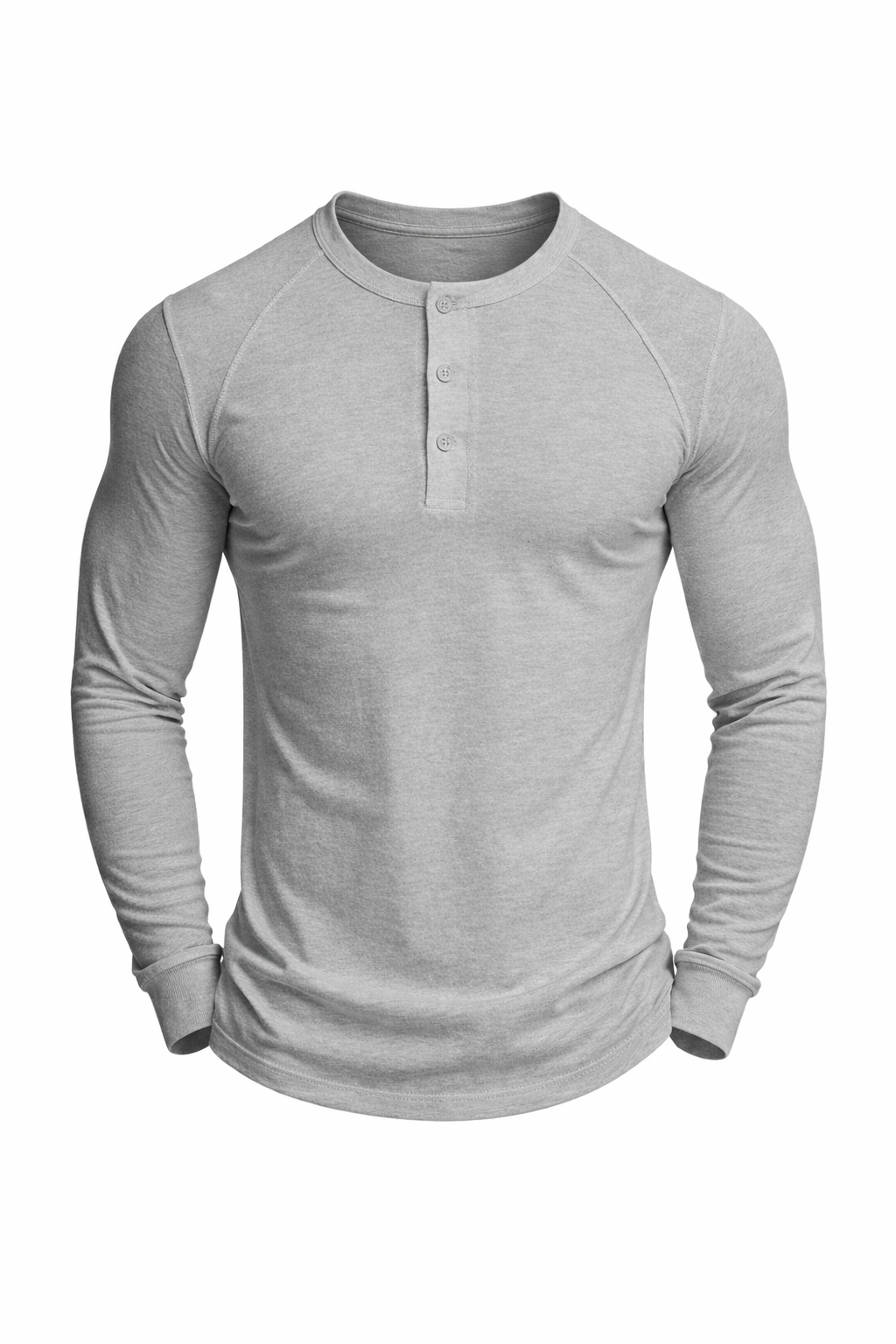 Men's Long Sleeve Button Down T-Shirts