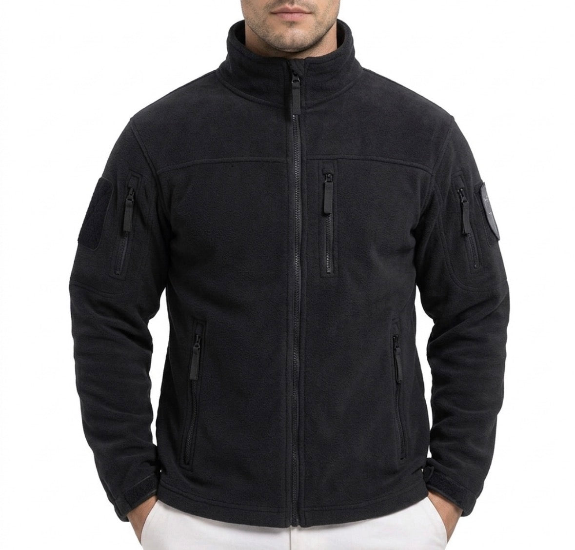 Men's Outdoor Jacket with Zipper