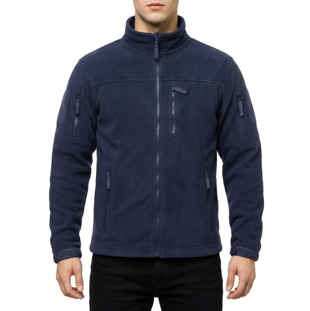 Men's Outdoor Jacket with Zipper