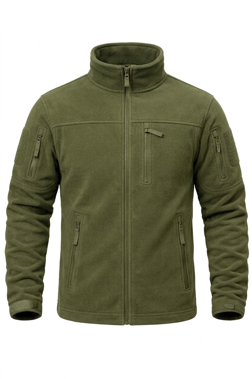 Men's Outdoor Jacket with Zipper