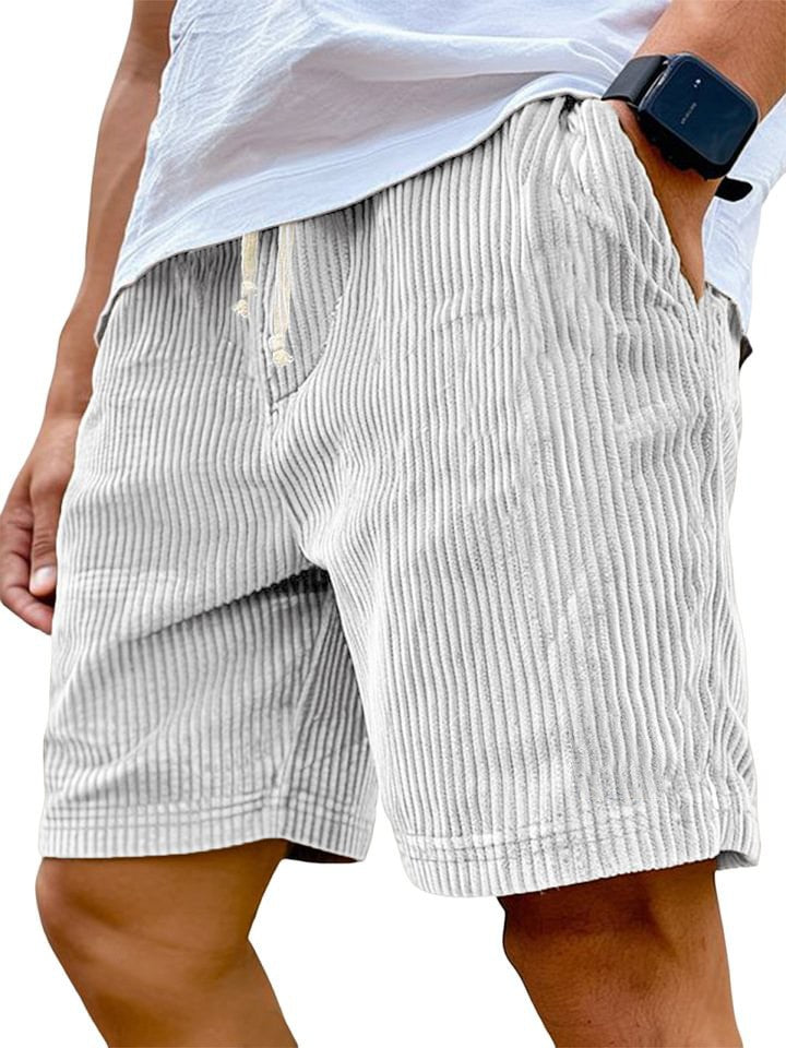 Men's Casual Polyester Shorts