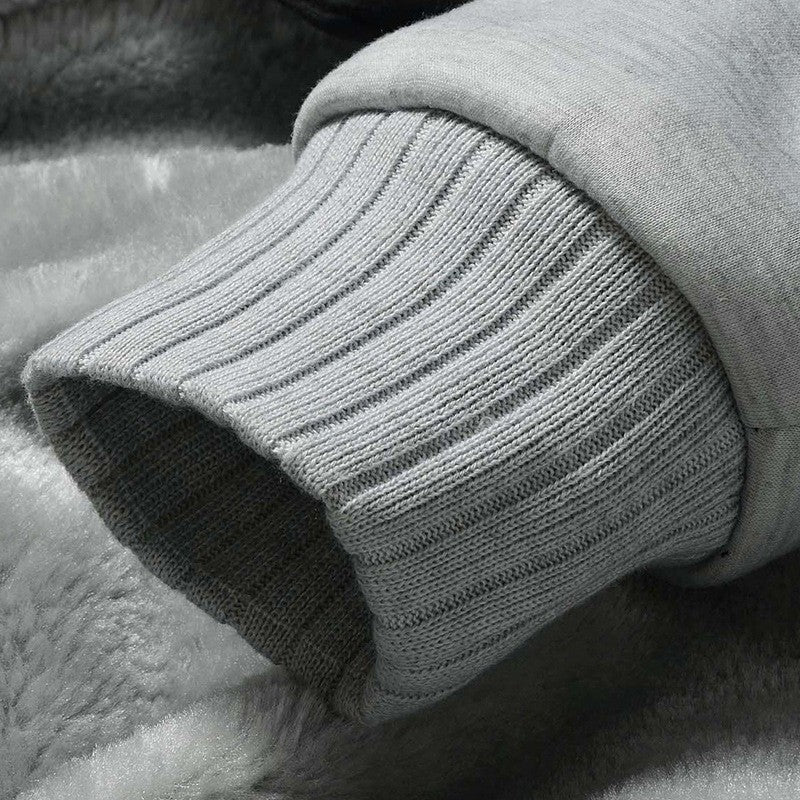 Men's Hoodie with Hood and Zipper